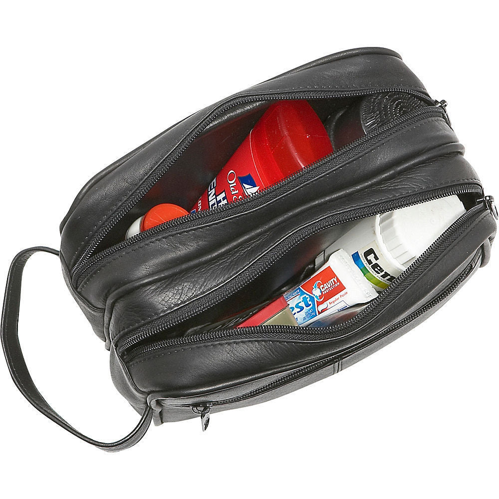 Le Donne Leather Classic Toiletry Bag