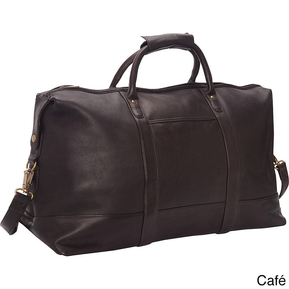 LeDonne Leather Vaqueta 24-inch Classic Duffel Bag