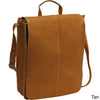 LeDonne Leather Vertical 17-inch Laptop Messenger Bag