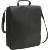 LeDonne Leather Vertical 17-inch Laptop Messenger Bag