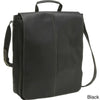 LeDonne Leather Vertical 17-inch Laptop Messenger Bag