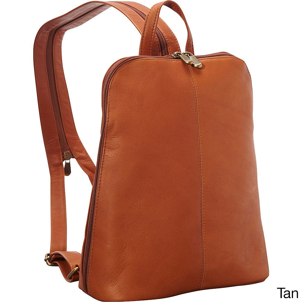 Le Donne Leather Womens Tech Friendly Backpack