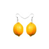 Lemon Yellow Drop Earrings