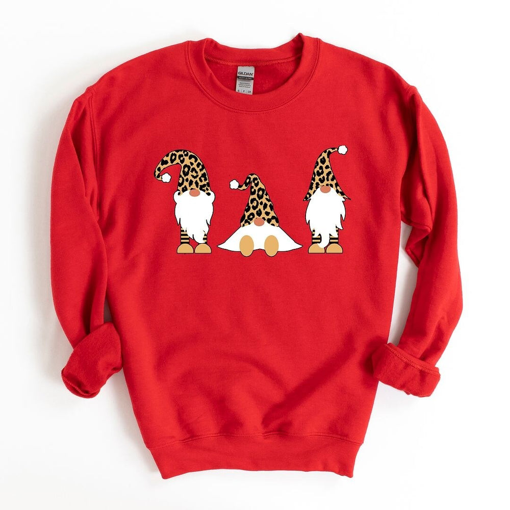 Leopard Gnomes Graphic Sweatshirt