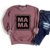 Leopard Mama Square Graphic Sweatshirt