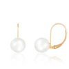 Lever Back Earrings Pearl