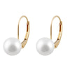 Lever Back Earrings Pearl