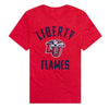 Liberty Flames Unisex Adult Heathered Premium T Shirt