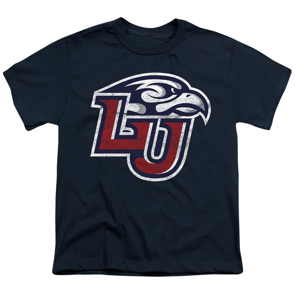 Liberty University Distressed Primary Kids T Shirt for Youth Boys and Girls