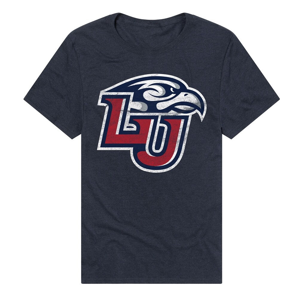 Liberty University Primary Logo Unisex Adult Heathered Premium T Shirt