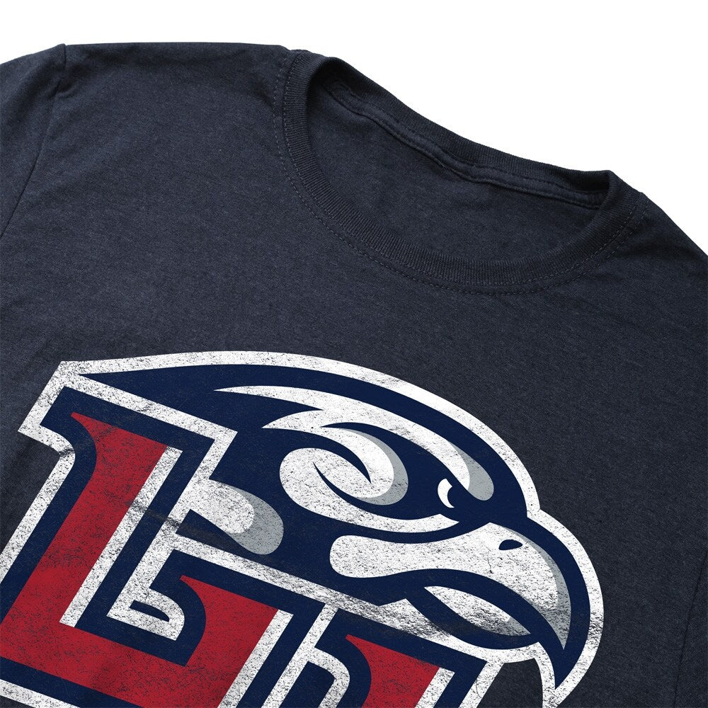 Liberty University Primary Logo Unisex Adult Heathered Premium T Shirt