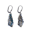 Limited Edition Statement Mesh Earrings in Swarovski Crystals