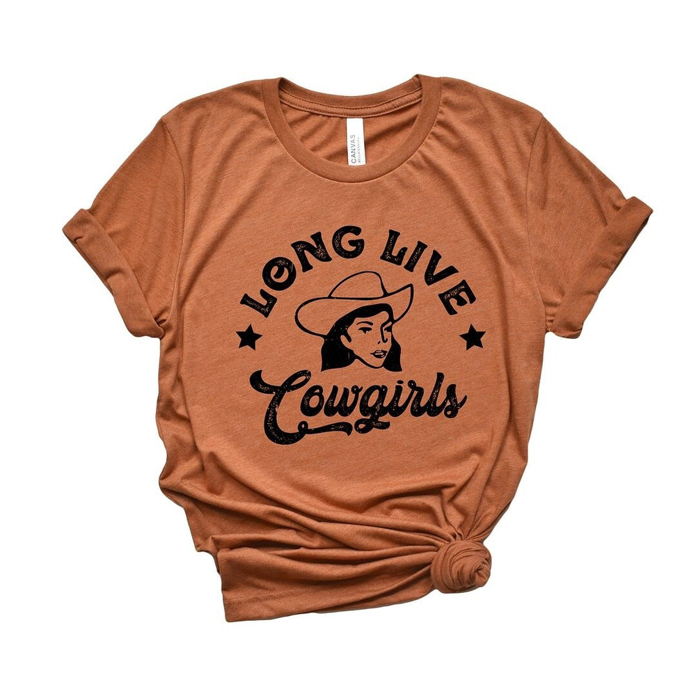 Long Live Cowgirls Short Sleeve Crewnneck Tee