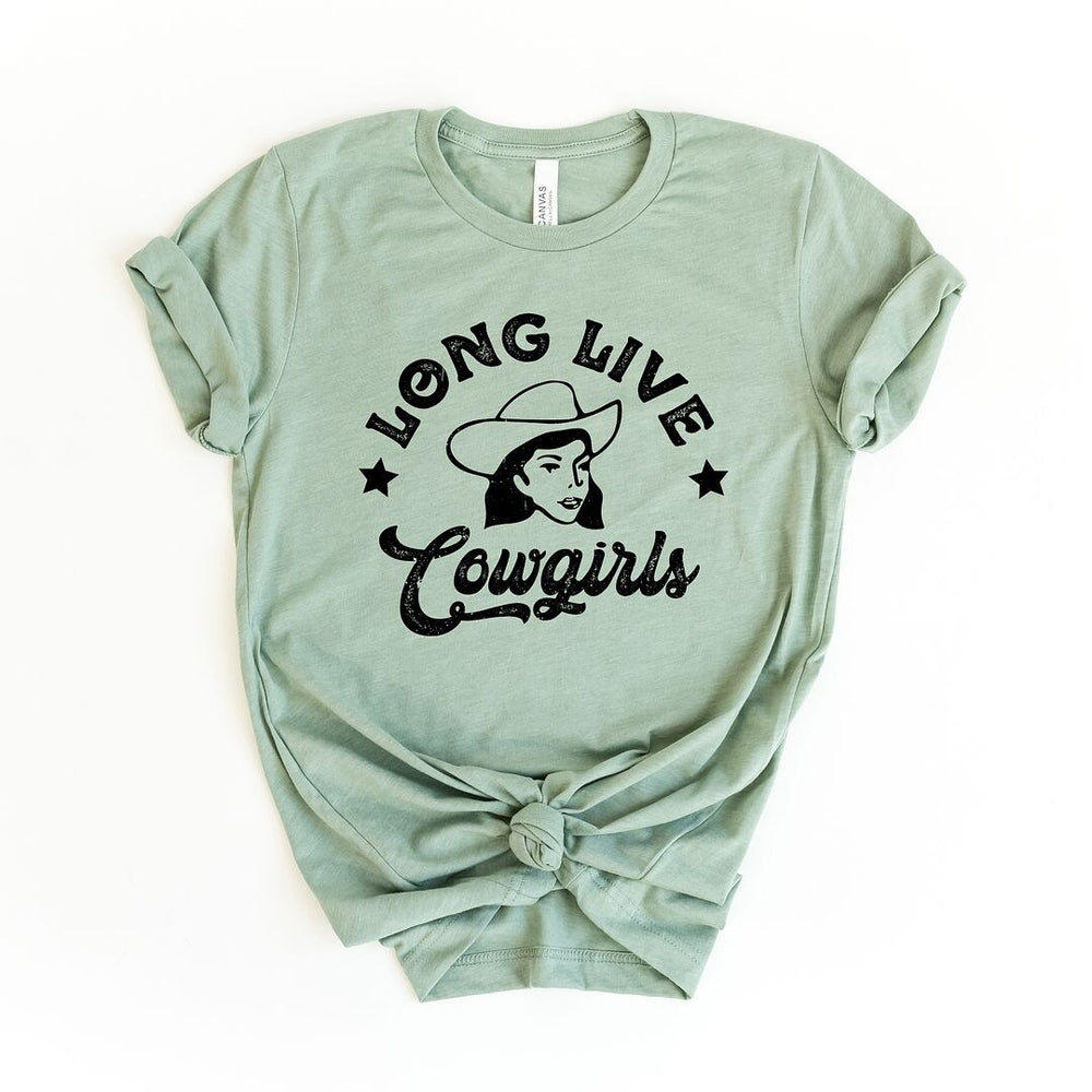 Long Live Cowgirls Short Sleeve Crewnneck Tee