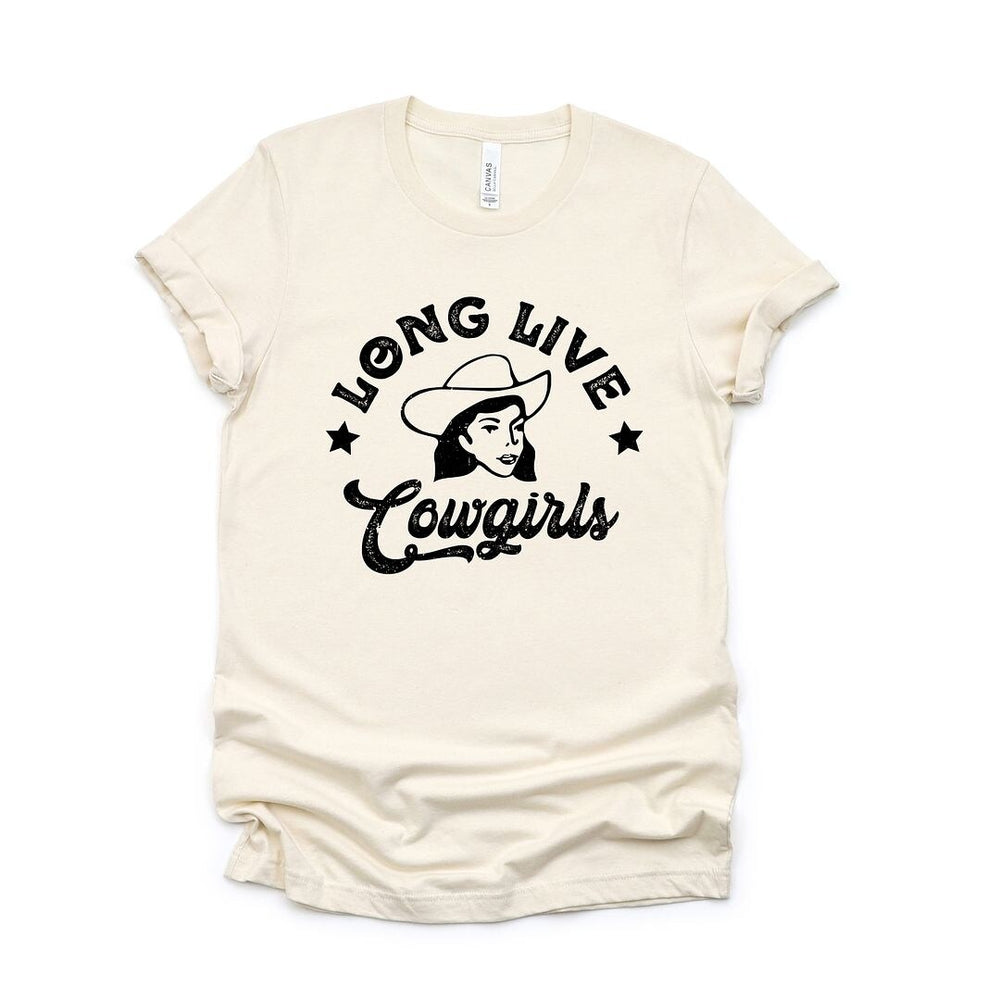 Long Live Cowgirls Short Sleeve Crewnneck Tee