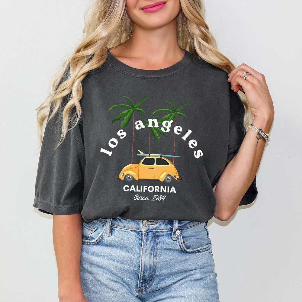 Los Angeles Car Garment Dyed Tee