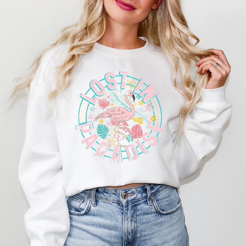 Lost In Paradise Graphic Sweatshirt