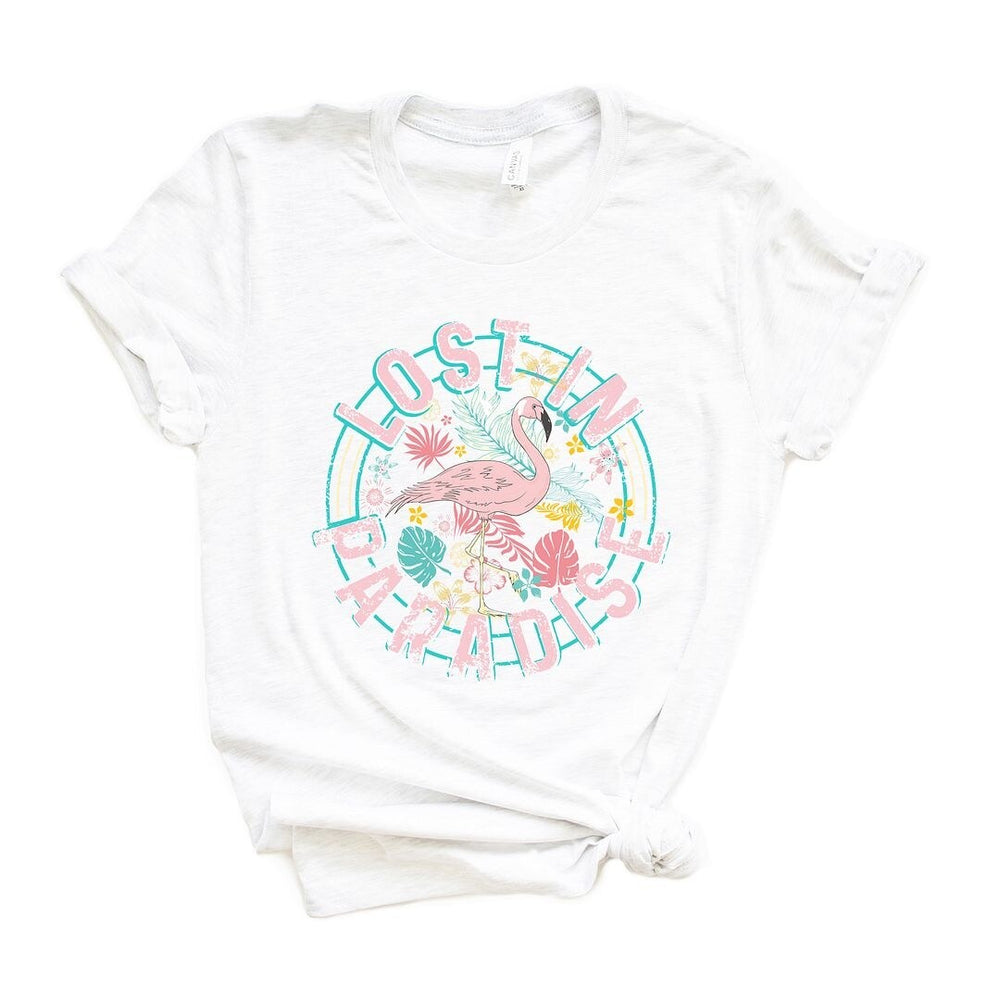 Lost In Paradise Short Sleeve Crewnneck Tee