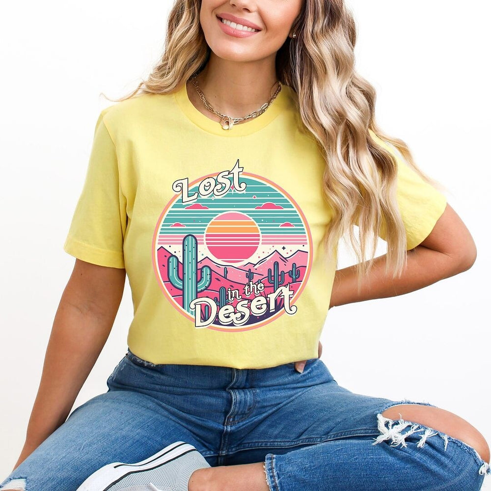 Lost in the Desert Short Sleeve Crewnneck Tee