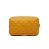 Love Moschino Womens Mustard Clutch