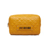 Love Moschino Womens Mustard Clutch