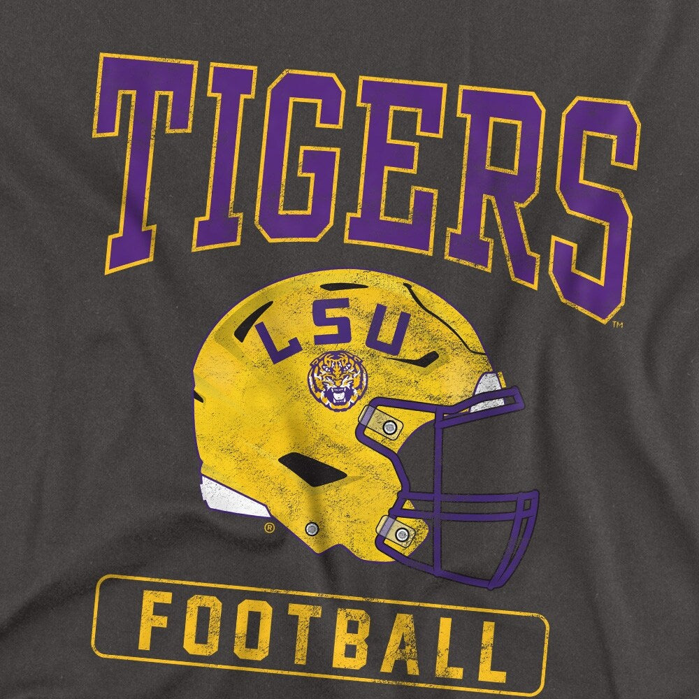 Lsu Football Helmet Kids T Shirt for Youth Boys and Girls