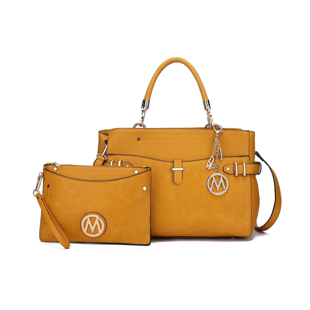 MKF Collection Addison Satchel & Wristlet by Mia k.