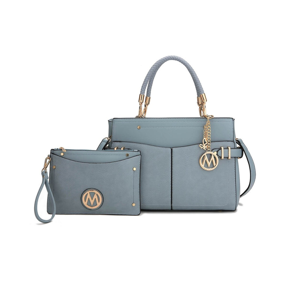 MKF Collection Addison Satchel & Wristlet by Mia k.