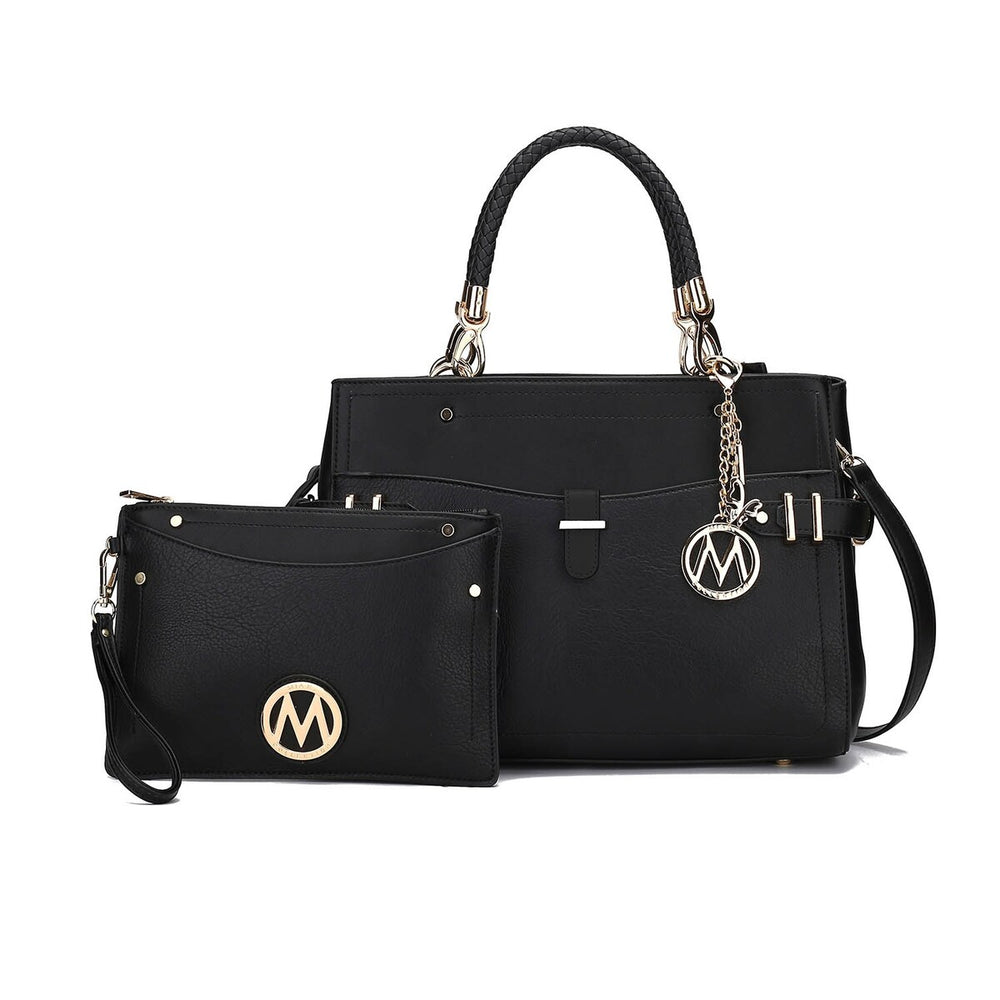 MKF Collection Addison Satchel & Wristlet by Mia k.