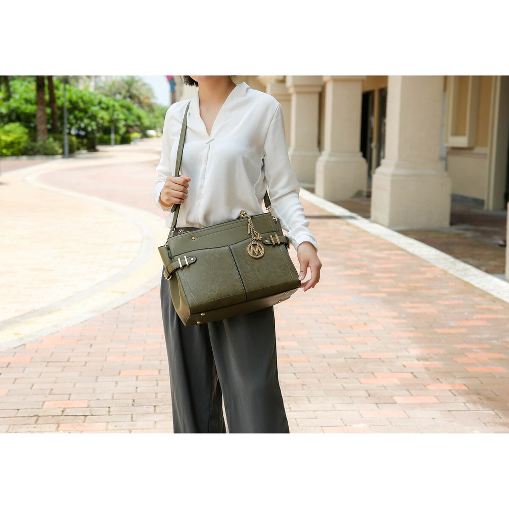 MKF Collection Addison Satchel & Wristlet by Mia k.