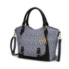 MKF Collection Fula Signature Satchel Bag by Mia K.