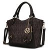 MKF Collection Fula Signature Satchel Bag by Mia K.