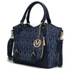 MKF Collection Fula Signature Satchel Bag by Mia K.