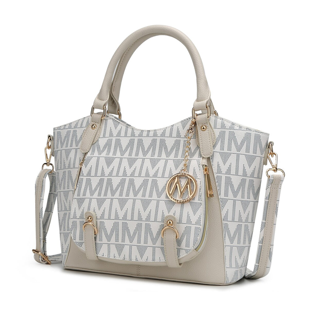 MKF Collection Fula Signature Satchel Bag by Mia K.