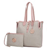 MKF Collection Juliana Oversize Tote & Wristlet by Mia k.