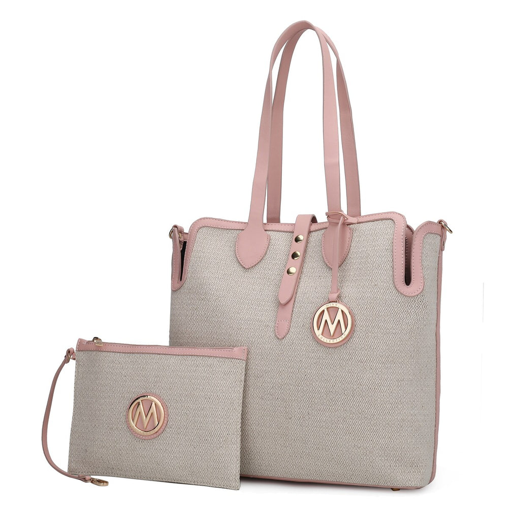 MKF Collection Juliana Oversize Tote & Wristlet by Mia k.