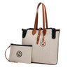 MKF Collection Juliana Oversize Tote & Wristlet by Mia k.