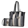 MKF Collection Juliana Oversize Tote & Wristlet by Mia k.