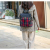 MKF Collection Nishi Plaid-Backpack by Mia K.