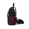 MKF Collection Nishi Plaid-Backpack by Mia K.