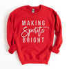 Making Spirits Bright Graphic Sweatshirt