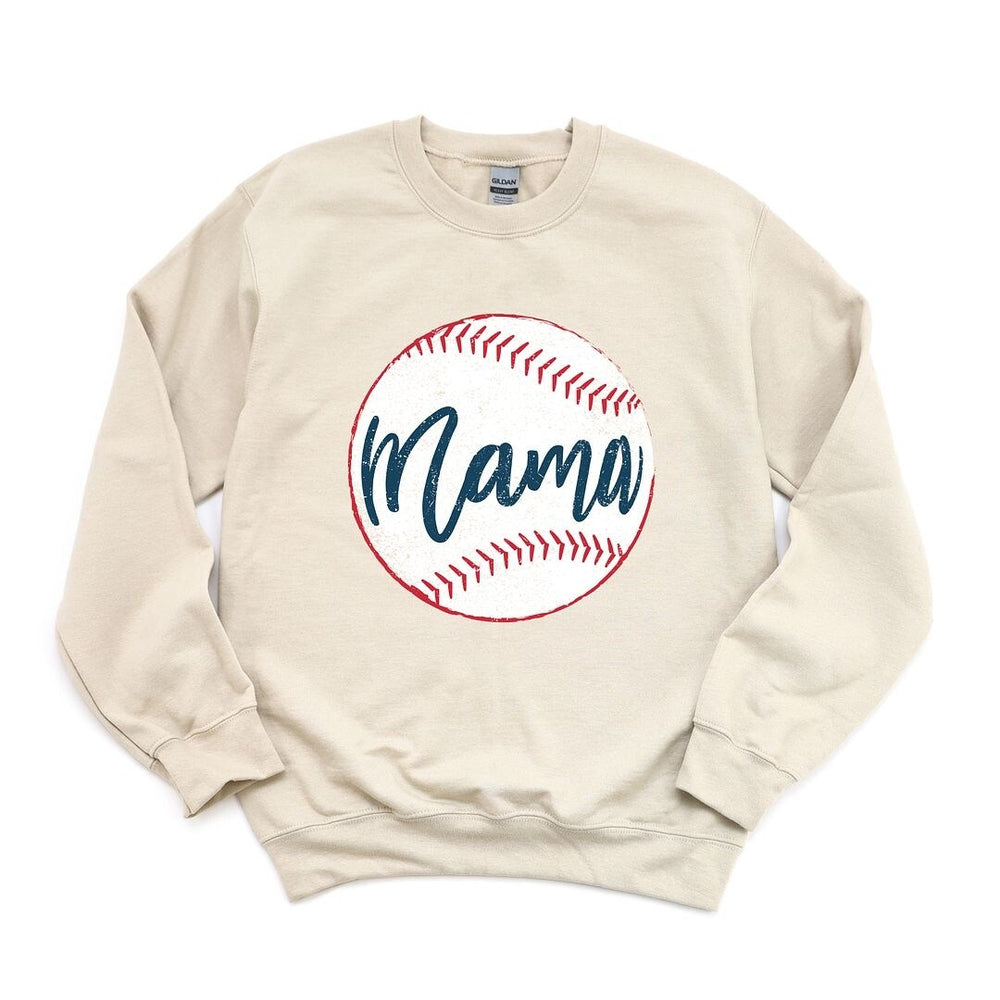 Mama Baseball Graphic Sweatshirt