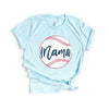 Mama Baseball Short Sleeve Crewnneck Tee