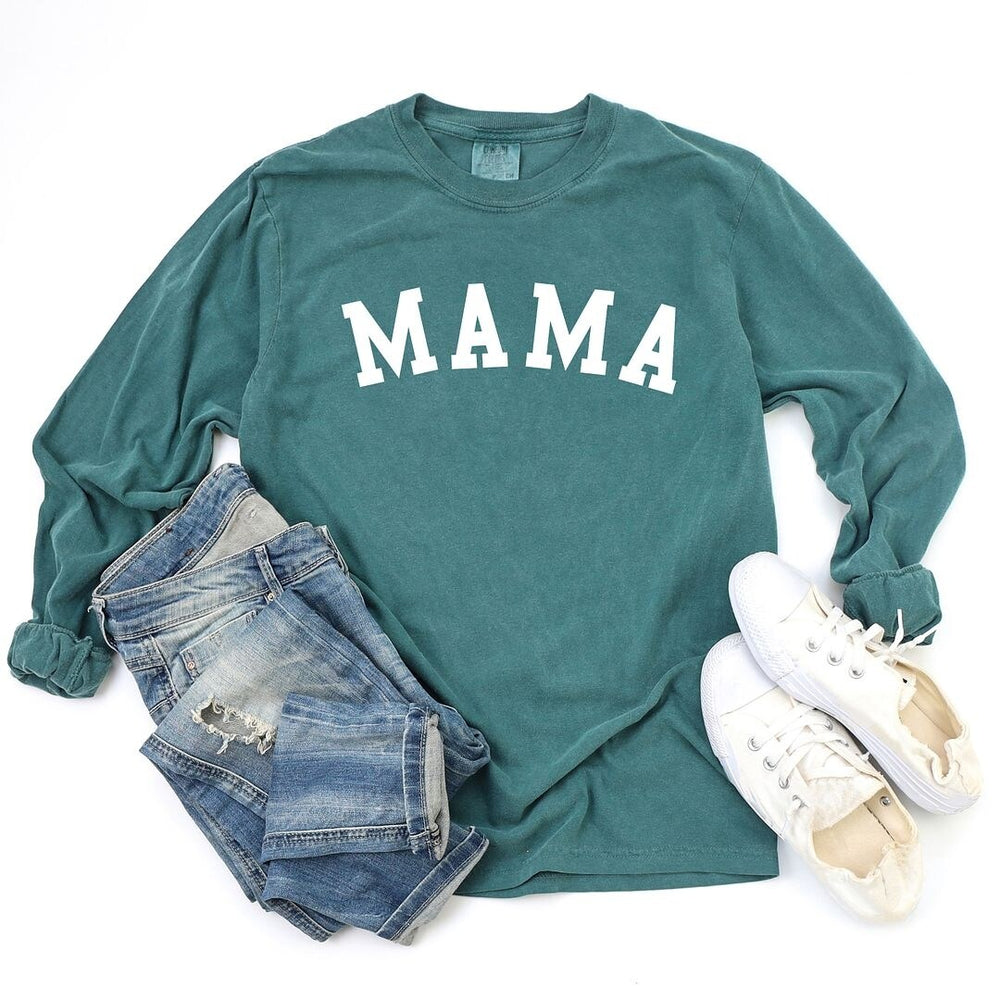 Mama Bold Garment Dyed Long Sleeve