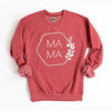 Mama Floral Hexagon Graphic Sweatshirt