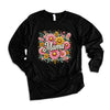 Mama Flower Collage Long Sleeve Tee