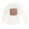 Mama Flower Collage Long Sleeve Tee