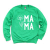 Mama Flower Graphic Sweatshirt