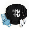 Mama Flower Graphic Sweatshirt