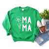 Mama Flower Graphic Sweatshirt